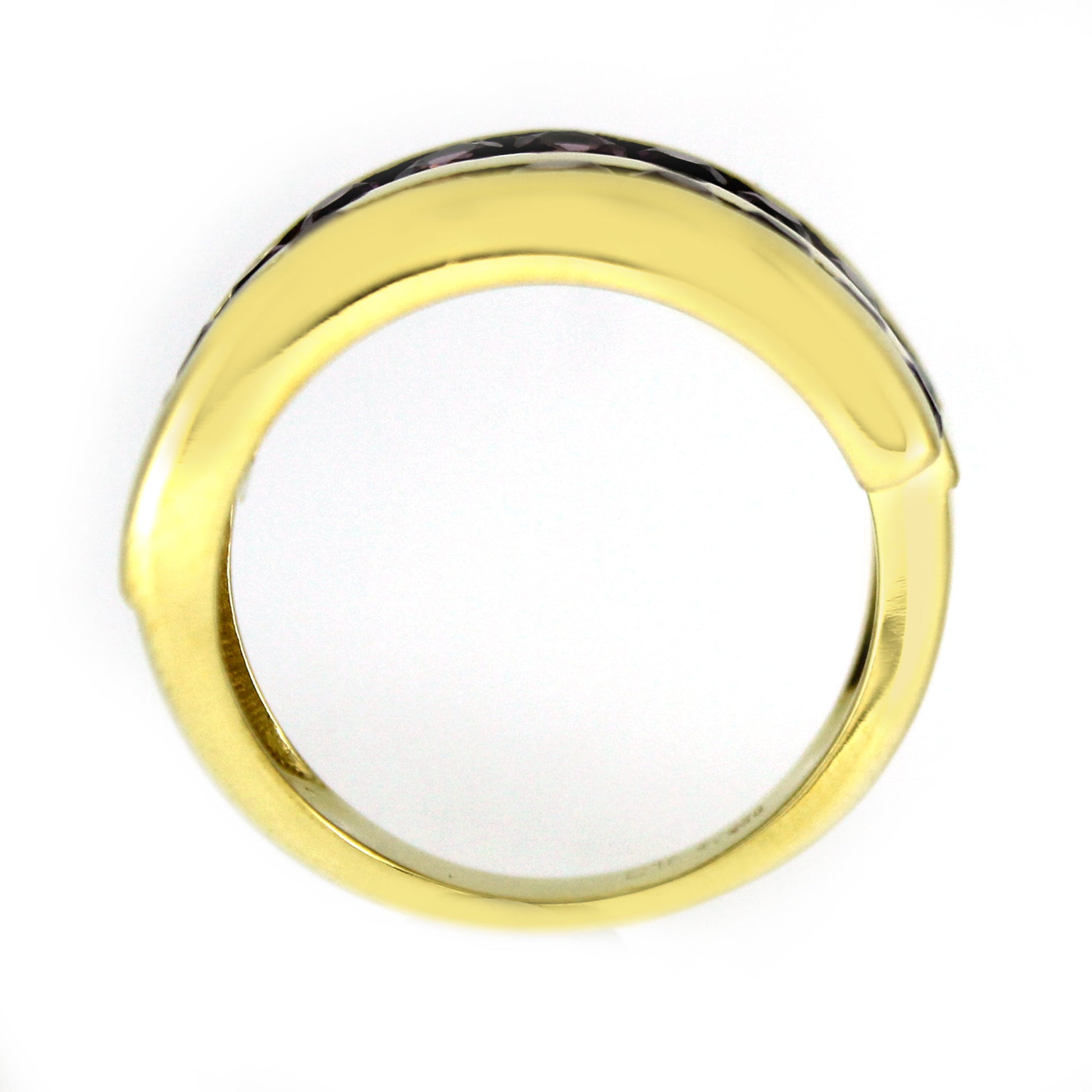925 Sterling Silver Rhodolite Garnet Ring - Pinctore