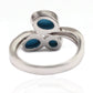 925 Sterling Silver Sleeping Beauty Turquoise Ring - Pinctore